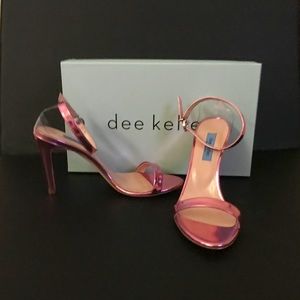 NWT Dee Keller pink heels size 37.5